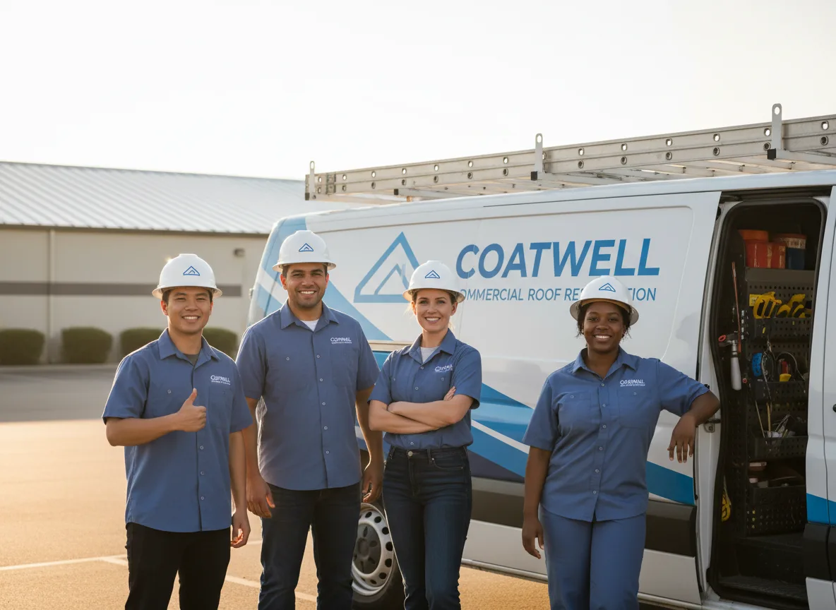 Commercial roof coating company in Perry, GA